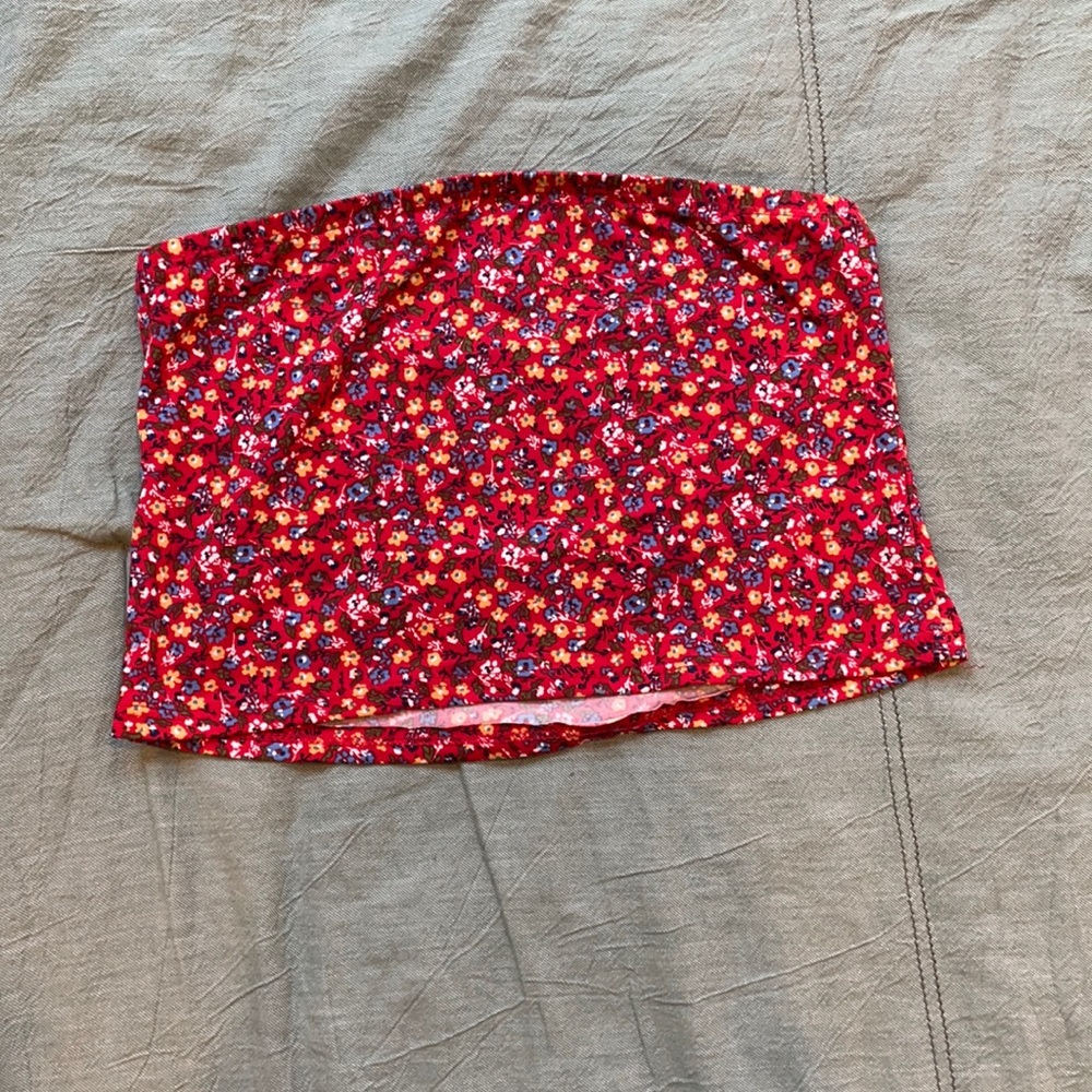 Floral Bandeau Top